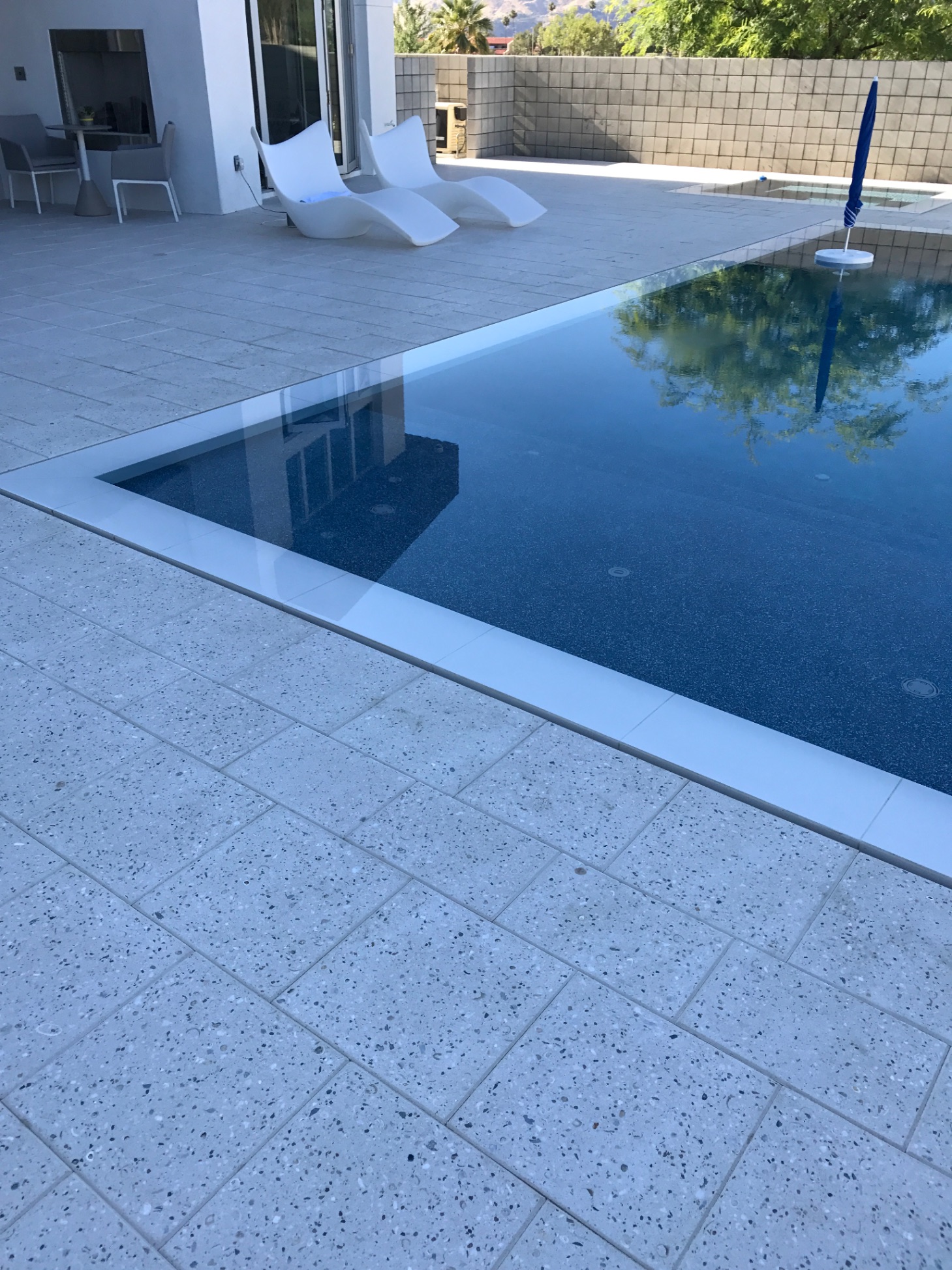 Terrazzo Edge Pool