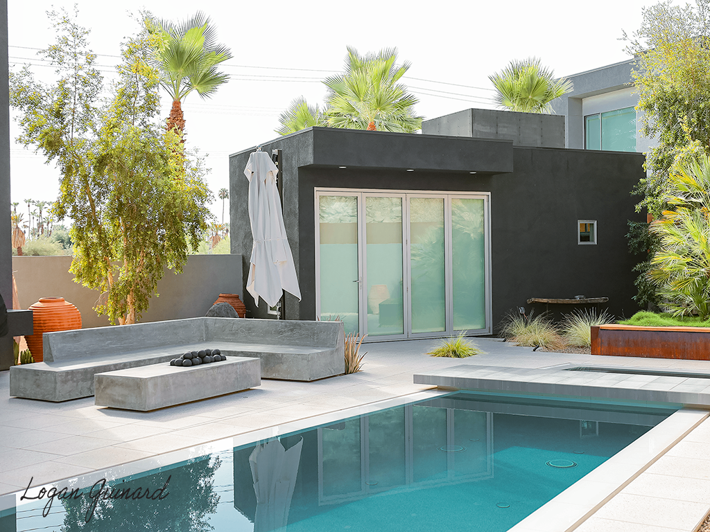 Concrete Lounge Pool