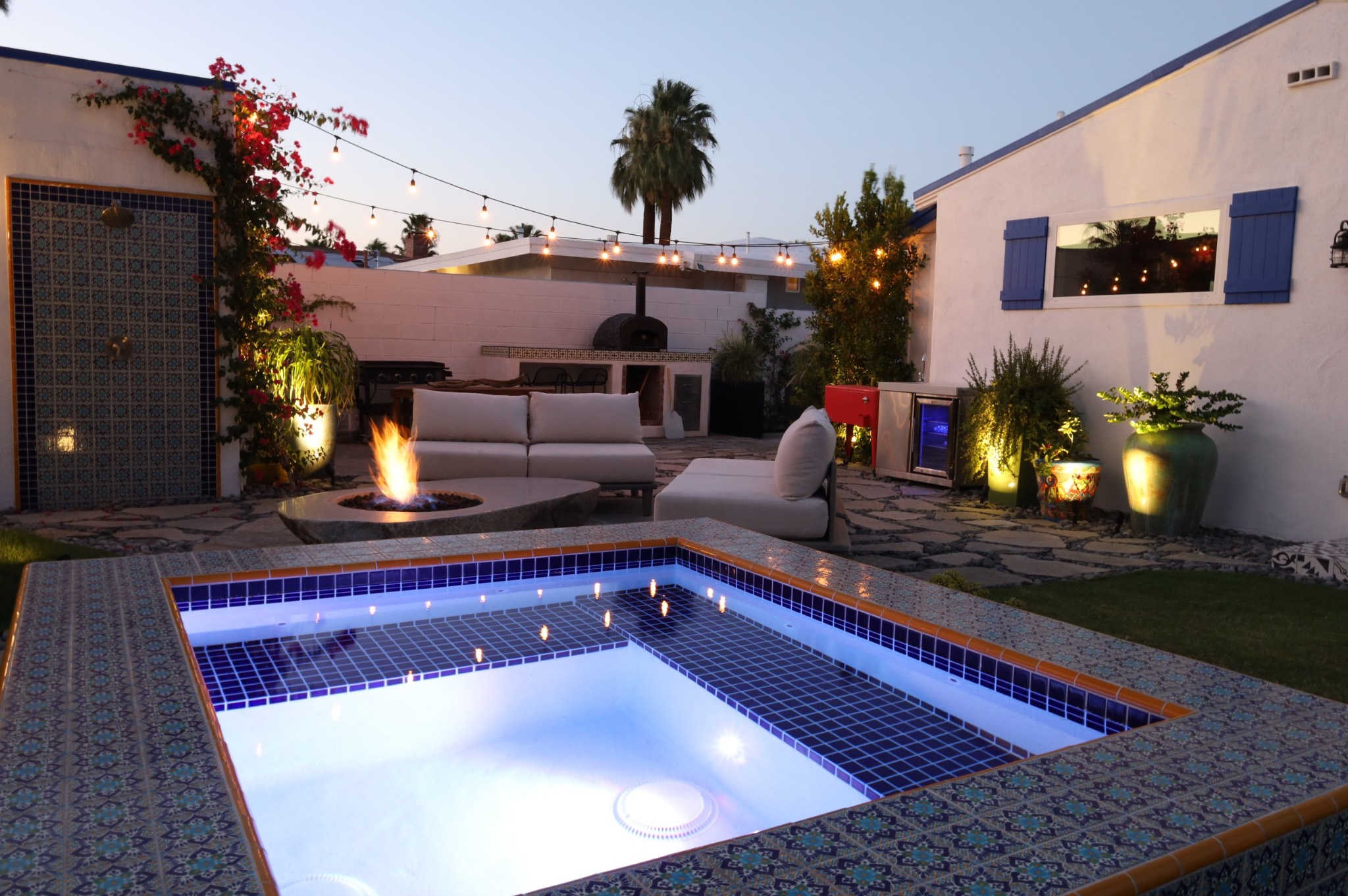 Talavera Tile Pool & Spa