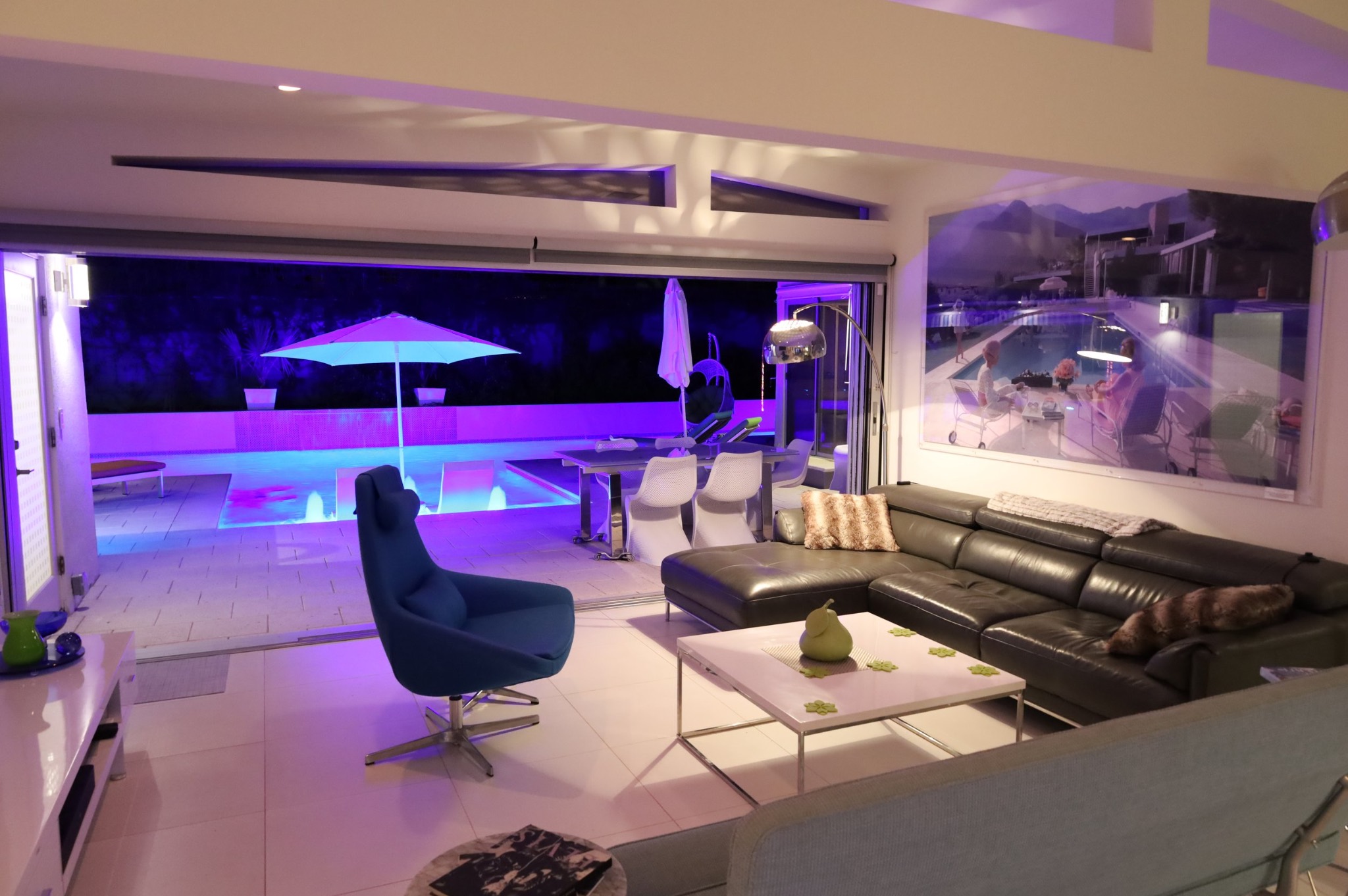 Indoor-Outdoor Pool View